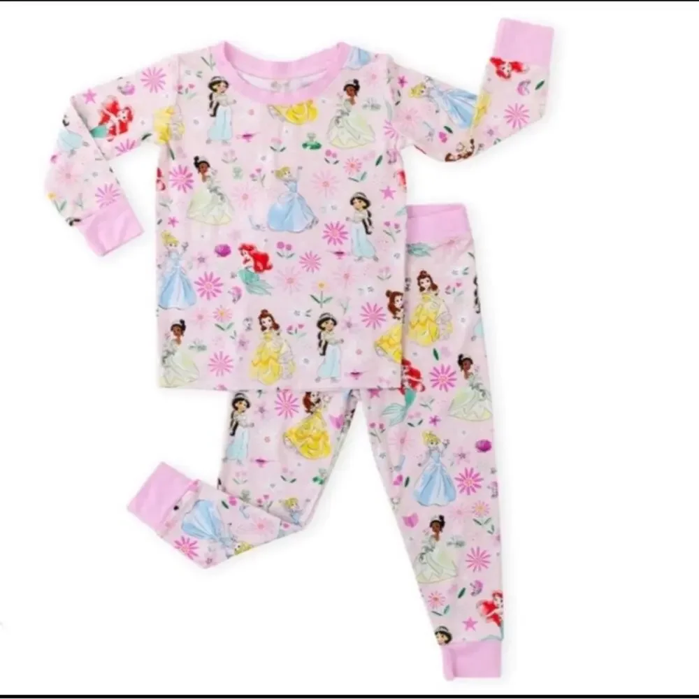 Little Sleepies Disney Princess Collab Bamboo Blend Pajamas - Picture 2 of 7